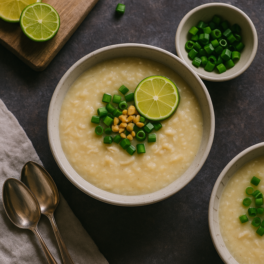 Filipino Arroz Caldo – Cozy Chicken and Rice Soup for the Soul
